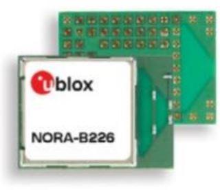 u-blox-NORA-B226-00B Combo Wireless Modules BT+ZigBee Module 2405MHz to 2480MHz 76-Pin