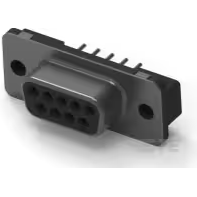 TE Connectivity-5747150-7 D-超小型连接器 Conn D-Sub SKT 9 POS 1.37mm Solder ST Thru-Hole 9 Terminal 1 Port Tube