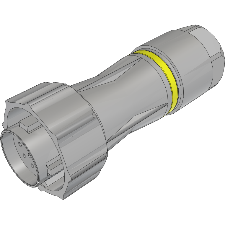 Samtec-ACPK-16-02-G-S-M-4 Conector circular Conn Circular SKT 10 POS Solder Cup ST Cable Mount 10 Terminal 1 Port AccliMate™ Kit