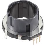 ALPS ALPINE CO., LTD-EC28A1870401 Mechanical Encoders Mechanical Encoder Rotary Incremental Hollow 0.02N.m Straight Quadrature Digital Square Wave 18PPR Through Hole PC Pin