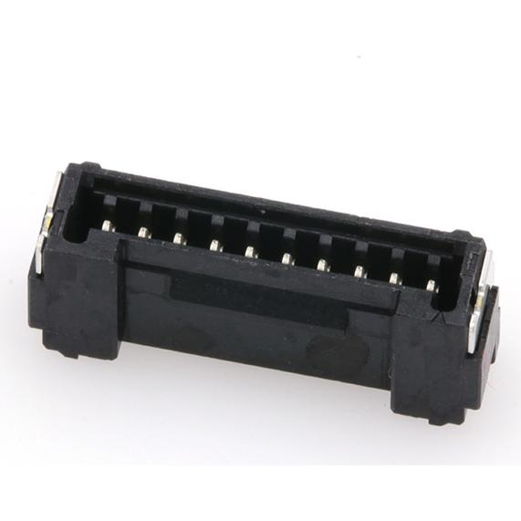 Molex-5055671071 Cabezales del conector y receptáculos PCB Conn Shrouded Header (4 Sides) HDR 10 POS 1.25mm Solder RA Side Entry SMD Micro-Lock Plus T/R