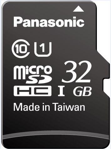 Panasonic-RP-SMPE32DA1 Schede flash Flash Card 32G-byte 1.8V/2.5V/3.3V MicroSDHC Card