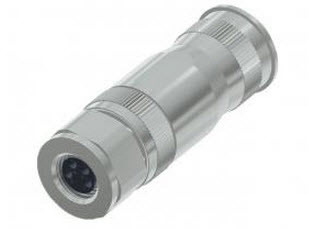 CONEC-42-00036 Conector circular Conn M8 Circular SKT 4 POS Screw ST Cable Mount 4 Terminal 1 Port