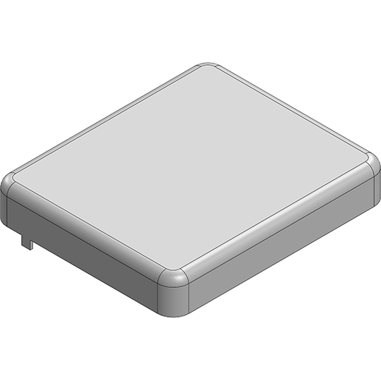 Masach Tech-MS250-10S null 25 x 21 x 4mm One-piece Drawn-Seamless RF Shield/EMI Shield (CRS)
