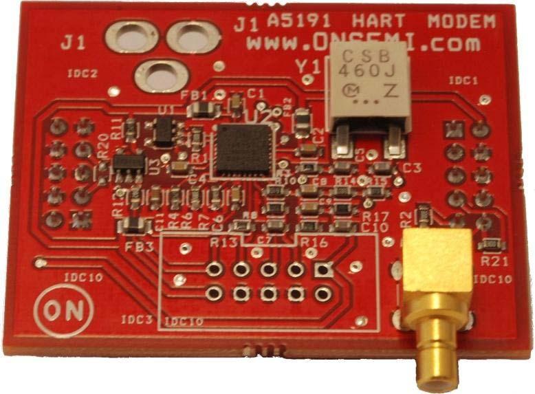 onsemi-A5191HRTNGEVB Kit e strumenti di sviluppo A5191HRTN Modem Chip Evaluation Board