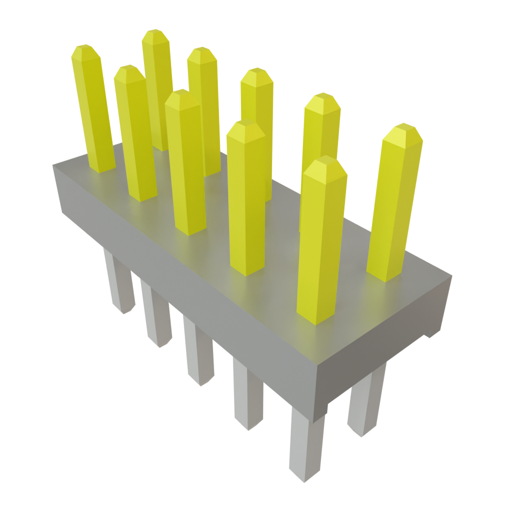 Samtec-TMM-105-01-S-D Steckverbinderleisten und Leiterplattenbuchsen Conn Unshrouded Header HDR 10 POS 2mm Solder ST Top Entry Thru-Hole Bulk