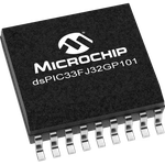 MCU 16-bit dsPIC RISC 32KB Flash 2.5V/3.3V 18-Pin SOIC W Tube
