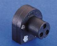 Bulgin Components PLC-PX0430/SE Conector circular Conn Circular SKT 3 POS Solder Lug ST Panel Mount 3 Terminal 1 Port Bulk