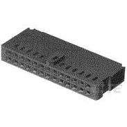 TE Connectivity-1-102387-2 Connector Discrete Wire Housing Conn Housing RCP 64 POS 2.54mm Crimp ST Cable Mount Black Package