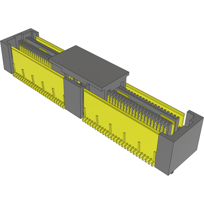 Samtec-QFSS-052-04.25-L-D-A-P Steckverbinderleisten und Leiterplattenbuchsen Conn High Speed Socket Strip SKT 80Signal/24Ground POS 0.635mm Solder ST SMD Tray