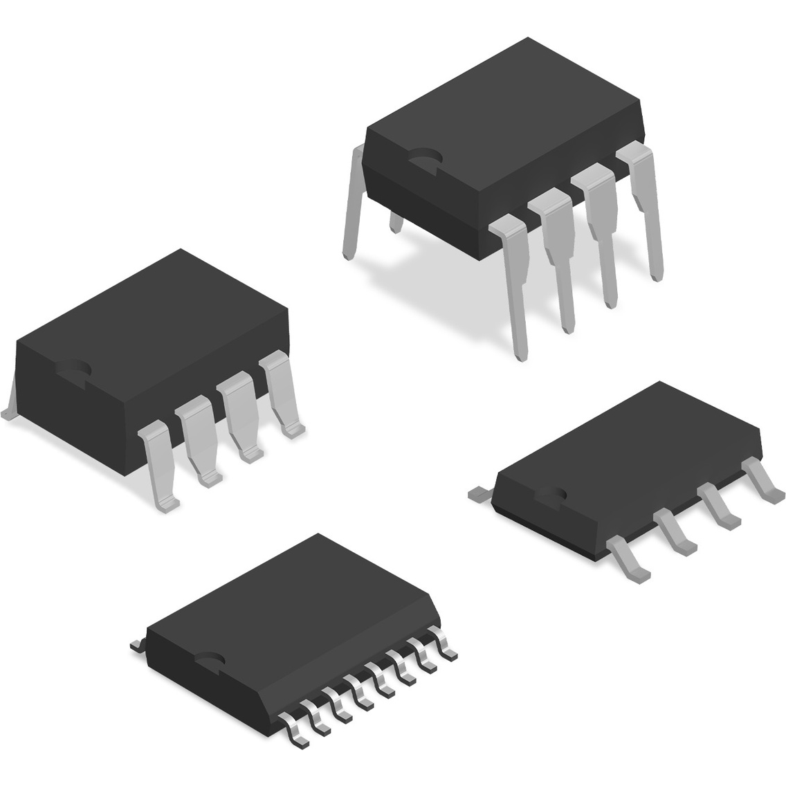 Littelfuse-TS117 固态继电器 Solid State Relay 50mA 1.4V DC-IN 0.12A 350V AC/DC-OUT 8-Pin PDIP Tube