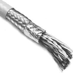 3M-3750/26 (100) Cable Multi-Conductor Shielded Twisted Pair Cable Foil Film/Braid Polyvinyl Chloride 26Conductors 26AWG 9.4mm 300V Gray Polyvinyl Chloride 30.48m Roll