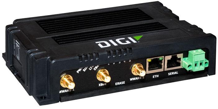 Digi International-IX15-00G4-XBP2 Netzwerk-Gateways Network Gateway LTE Cat 4 HTTPS/FTP/SSL/TLS v1.2/SCP/, SFTP/SMTP/SNMP (v2/v3)/SSH IP30 1 Port 10Mbps/100Mbps