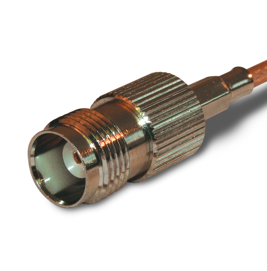 Amphenol RF-122138 Raccordement FR Conn TNC 0Hz to 11GHz 50Ohm Crimp ST Cable Mount F Gold