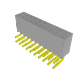 Conn Socket Strip SKT 20 POS 2.54mm Solder RA Side Entry Thru-Hole Bulk