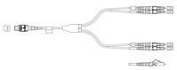 TE Connectivity-2148041-5 Glasfaserkabel-Baugruppen Cable Assembly Fiber Cable 5m MTP to Duplex 4(LC) 24 to 2 POS F-PL