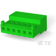 TE Connectivity-3-643816-6 Embases de raccordement et réceptacles PCB Conn IDC Connector F 6 POS 2.54mm IDT RA Cable Mount Bag/Box