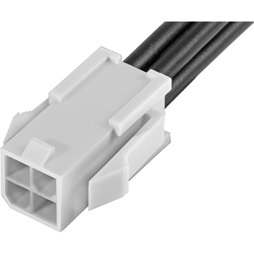 Molex-2153272042 Assemblaggio cavo Altro Cable Assembly UL 1015 0.3m 16AWG Wire to Board to Wire to Board 4 to 4 POS M-M Crimp-Crimp Bag