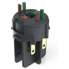 RAFI GmbH & Co. KG-1.20.126.303/0000 Kontaktblöcke Contact Block With Quick-Connect Terminals, Silver Contacts