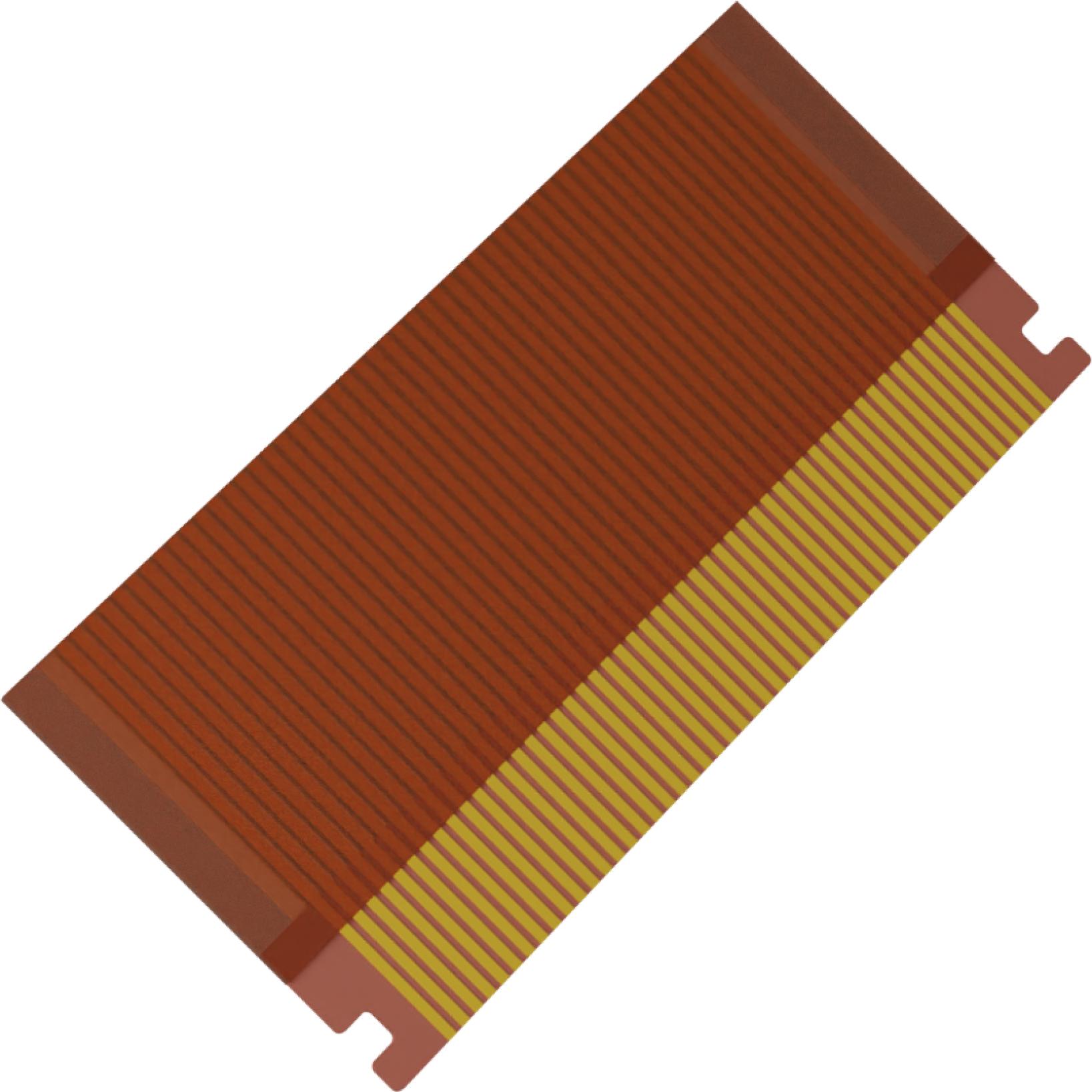 Molex-15026-0650 扁平/带状电缆组件 Cable Assembly 0.152m 0.5mm 50 to 50 POS FFC Jumper to FFC Jumper M-M Premo-Flex LVDS Jumper Bag