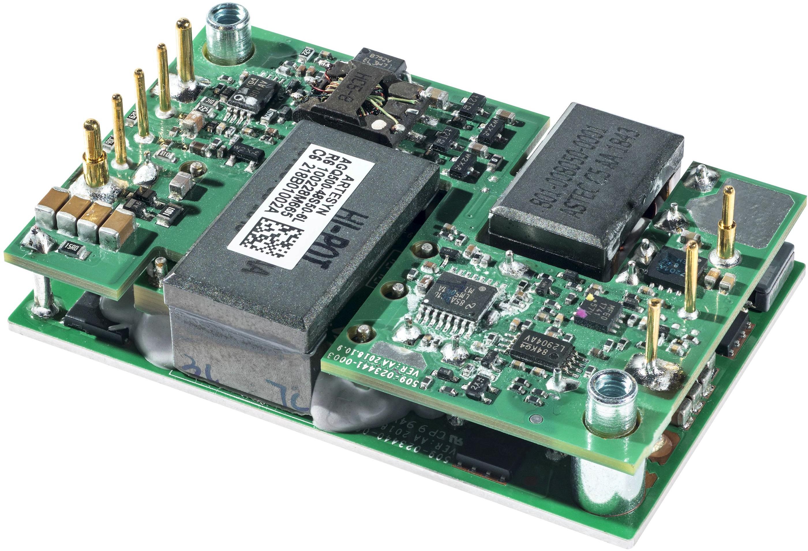 Artesyn / Advanced Energy-AGQ500-48S50P-6L Convertitore da DC a DC e modulo di regolazione della commutazione Module DC-DC 1-OUT 50V 10A 500W 8-Pin