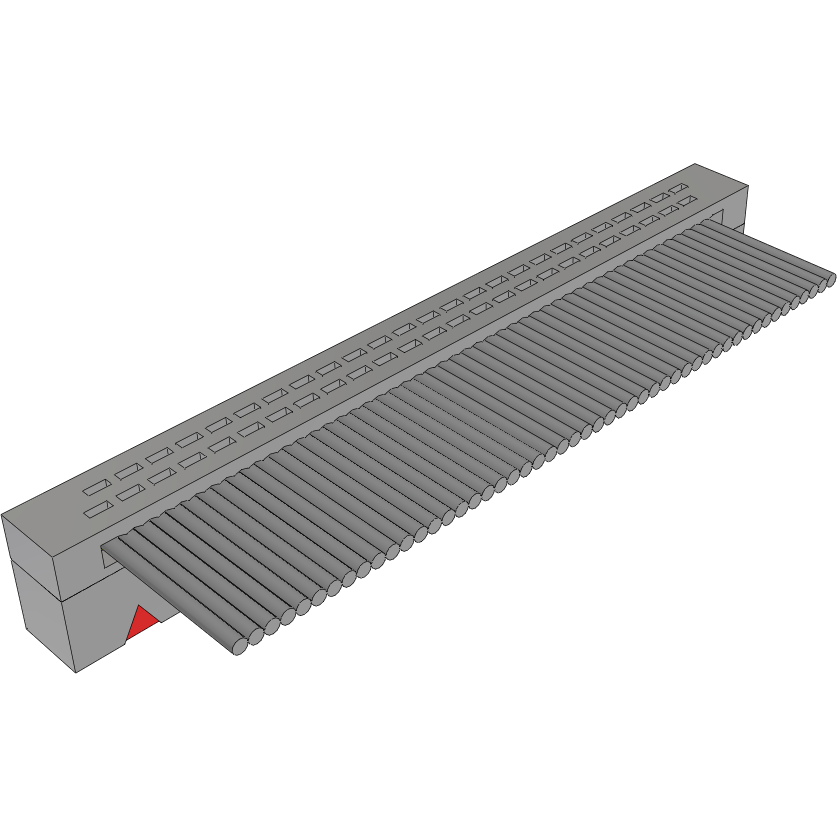 Samtec-FFSD-25-S-20.20-01-N Flachband Kabelbaugruppen Cable Assembly 0.513m 30AWG 1.27mm 50 POS IDC Connector F TIGER EYE™ Bulk