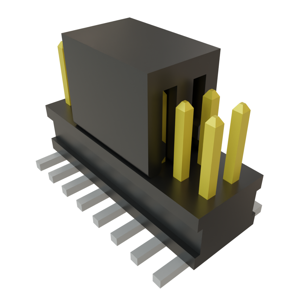 Samtec-FTSH-108-01-L-DV-P-FR Steckverbinderleisten und Leiterplattenbuchsen Conn Unshrouded Header HDR 16 POS 1.27mm Solder ST Top Entry SMD TIGER CLAW™ T/R