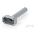 Connector Accessories Boot Straight Polyvinyl Chloride Gray