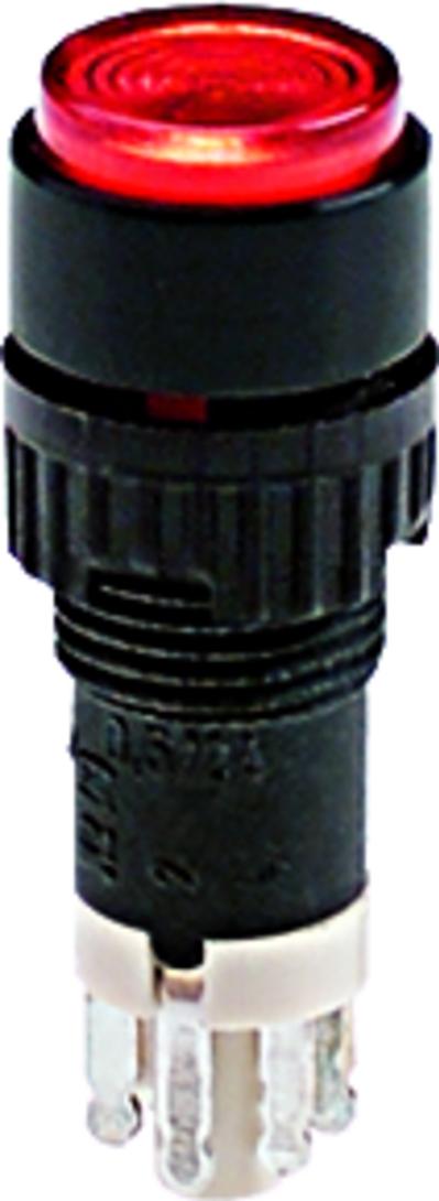 RAFI GmbH & Co. KG-1.15.106.301/0104 Botón pulsador Pushbutton non-illuminated - mounting hole diameter 9.1 mm, black lens