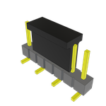 Conn Unshrouded Header HDR 7 POS 2.54mm Solder ST Top Entry SMD T/R