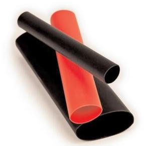 3M-EPS300-1/4-48"-RED-200 PCS Wärmeschrumpfende Produkte Heat Shrink Tubing ST Flexible Polyolefin Red Thin