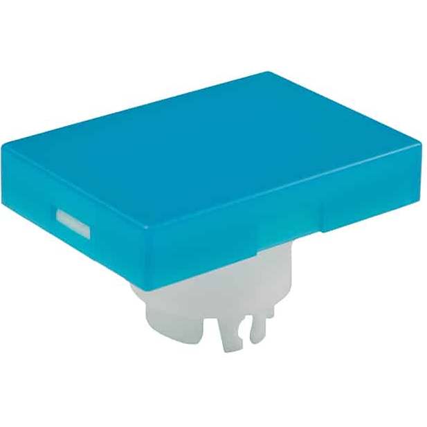 NKK Switches-AT3003GB Switch Accessories Switch Access Rectangular Solid Cap Push Button Switch