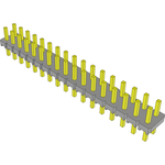 Conn Unshrouded Header HDR 34 POS 2.54mm Solder ST Top Entry Thru-Hole Bulk