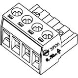 Molex-0395300009 Steckverbinder, Klemmenblöcke Conn Eurostyle Block F 9 POS 5.08mm Screw RA Cable Mount 18A/Contact Eurostyle™
