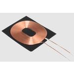 Wireless Charging Coil Receiver 16.7uH 10% 125KHz 2.5A 0.43OhmDCR 32Q-Factor Through Hole