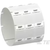 TE Connectivity-SBP050100WE10 Kabelmarkierungen Cable Markers Printable Adhesive Vinyl Film White Roll