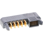 Conn Board to Board HDR 5Power/30Signal POS 3mm/2.5mm/2mm Press Fit RA Side Entry Thru-Hole EXTreme Ten60Power Tray