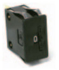 C&K-302109002 Interruptor giratorio de pulgar Switch Thumb-Pushwheel Thumbwheel BCD 10 0.1A 120VAC 28VDC PC Board Panel Mount