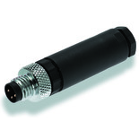 Weidmuller-1803860000 Steckverbinder, rund Sensor Actuator F 3 POS Screw ST Cable Mount 3 Terminal 1 Port