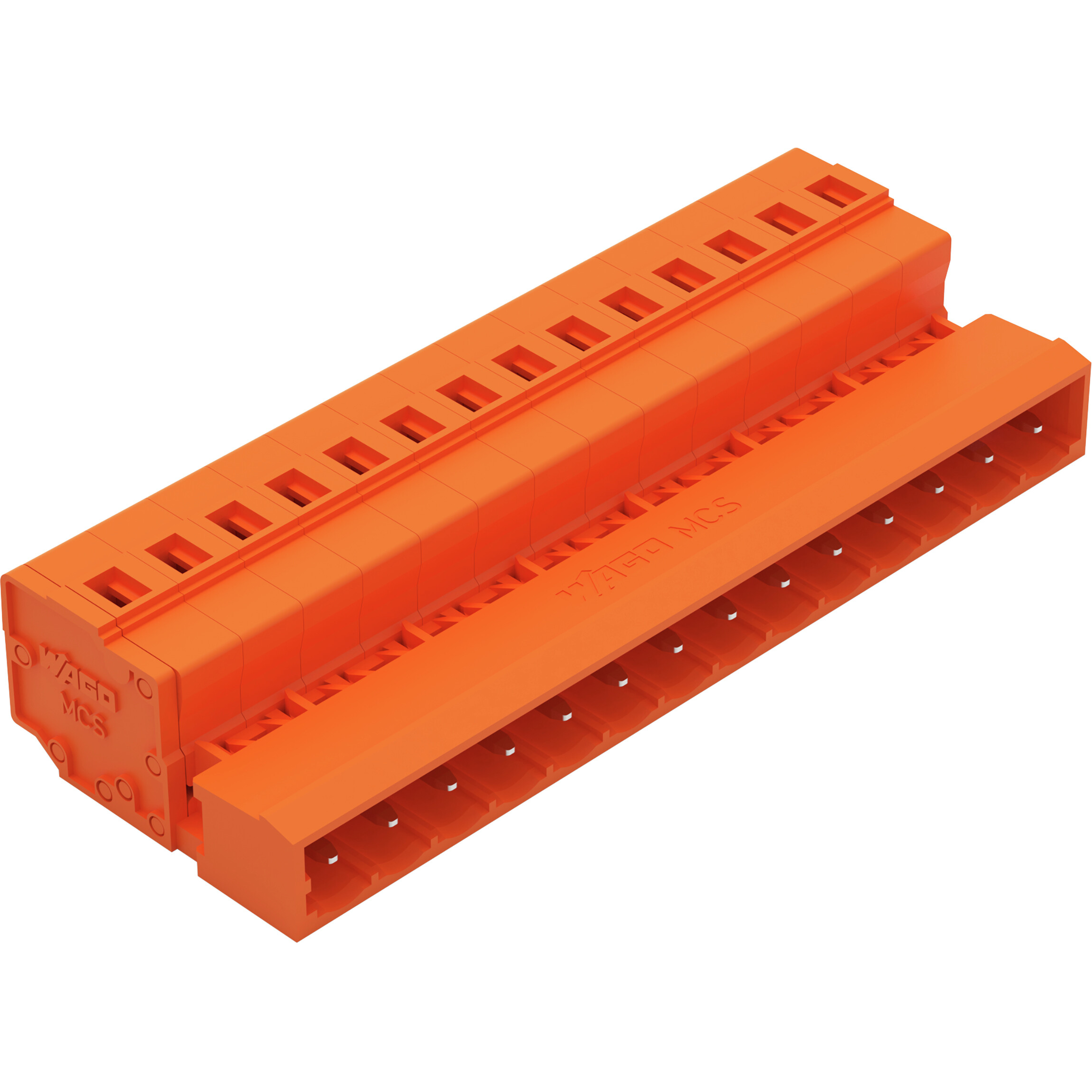 WAGO-231-644 Blocchi terminali connettore Conn Terminal Block M 14 POS 5.08mm Spring Clamp RA Cable Mount 15A CAGE CLAMP® Box