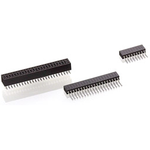 Conn Socket Strip SKT 4 POS 1.27mm Solder RA SMD T/R