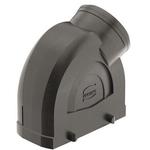 Hood 90° 16/B Shell Size Glass Fibre Reinforced Polyamide Double Lock