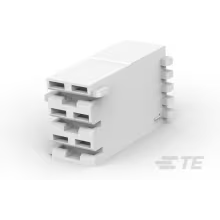 TE Connectivity-521205-7 分立接线罩连接器 Conn Housing RCP 3 POS 5mm Crimp ST Cable Mount Natural Package