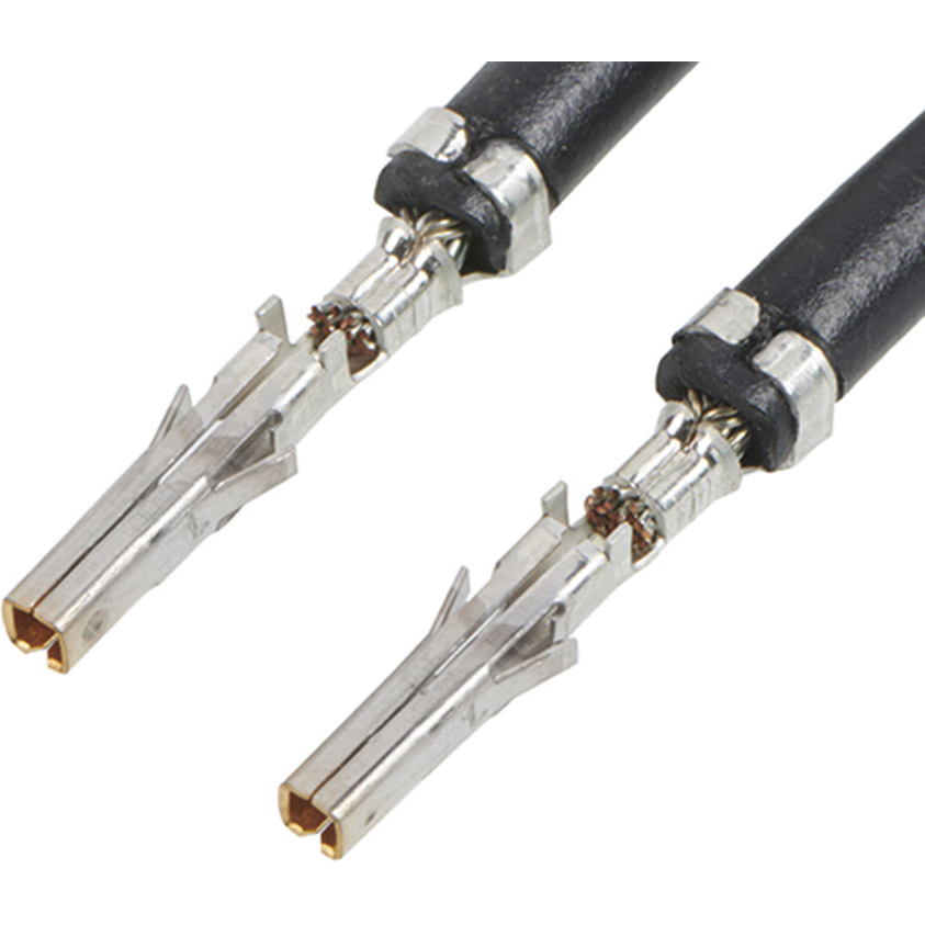 Molex-2153401225 Cable Assembly Other Cable Assembly UL 1015 0.45m 16AWG Crimp Terminal to Crimp Terminal 1 to 1 POS F-F Crimp-Crimp Bag