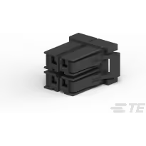 TE Connectivity-2-2291727-1 Einzeladersteckverbinder, Gehäuse Conn Housing RCP 4 POS 5.08mm Crimp ST Cable Mount Black
