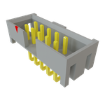 Conn Shrouded Header HDR 10 POS 2mm Solder RA Thru-Hole Tube