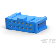TE Connectivity-622-1230LF Connector Headers and PCB Receptacles Conn IDC Connector RCP 12 POS 2.54mm IDT RA Cable Mount
