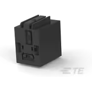 TE Connectivity-520946-1 Einzeladersteckverbinder, Gehäuse FF 250/375 REC HSG 4P NYLON BLACK