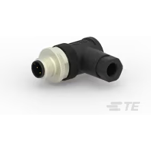 TE Connectivity-T4113001041-000 Steckverbinder, rund Conn M12 Circular PIN 4 POS Screw RA Cable Mount 4 Terminal 1 Port Bag