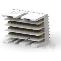 TE Connectivity-2042088-1 Face arrière de raccordement Conn Backplane M 96 POS 1.45mm Press Fit ST Thru-Hole Tray